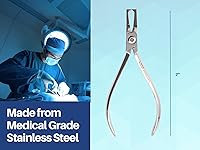 Vista 6 de artman instruments Herramienta de extracción de brackets Herramienta de extracción de soportes ortodoncia Pinza de grado médico de acero inoxidable