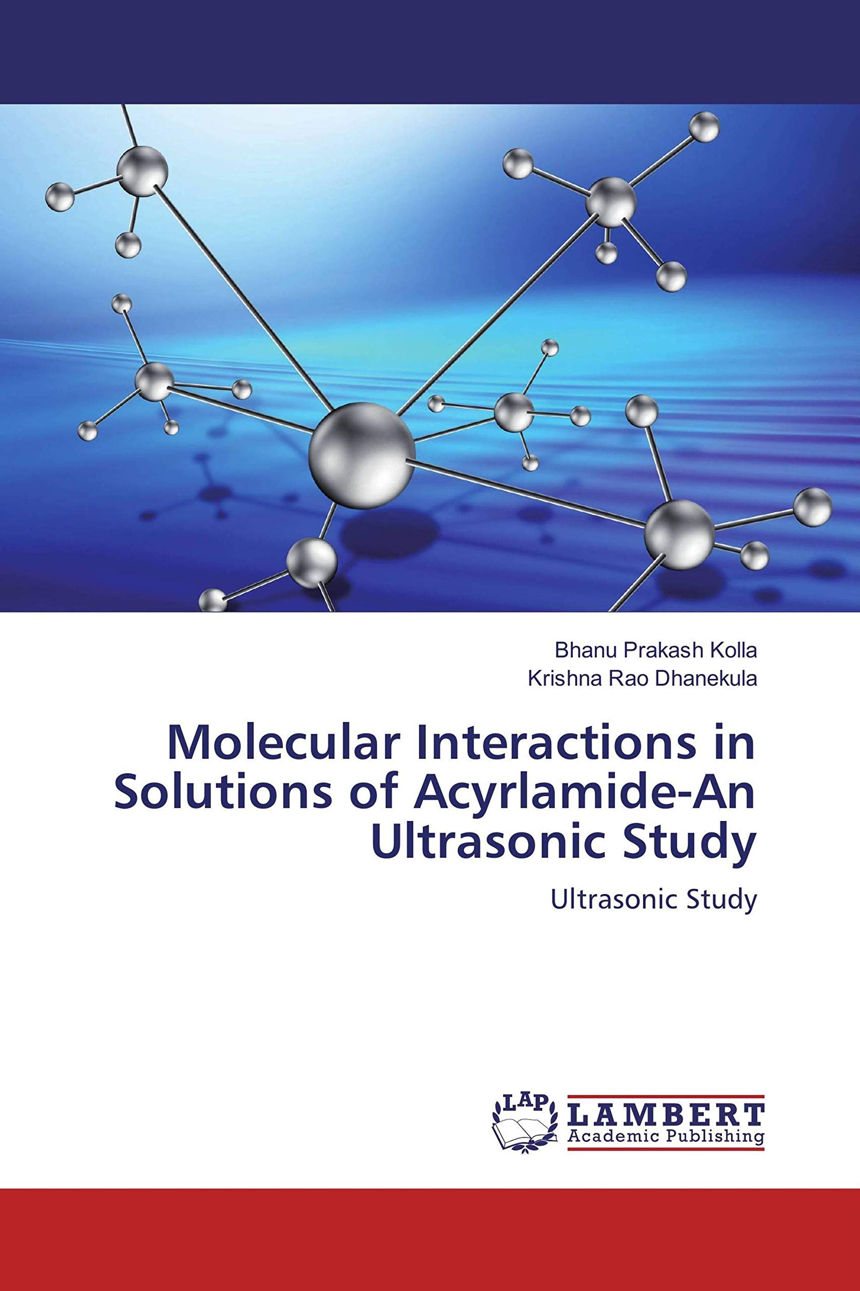 Molecular Interactions in Solutions of Acyrlamide-An Ultrasonic Study: Ultrasonic Study