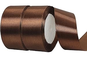 1 1/2 Inch Brown Satin Ribbon: Elevate Your Creations