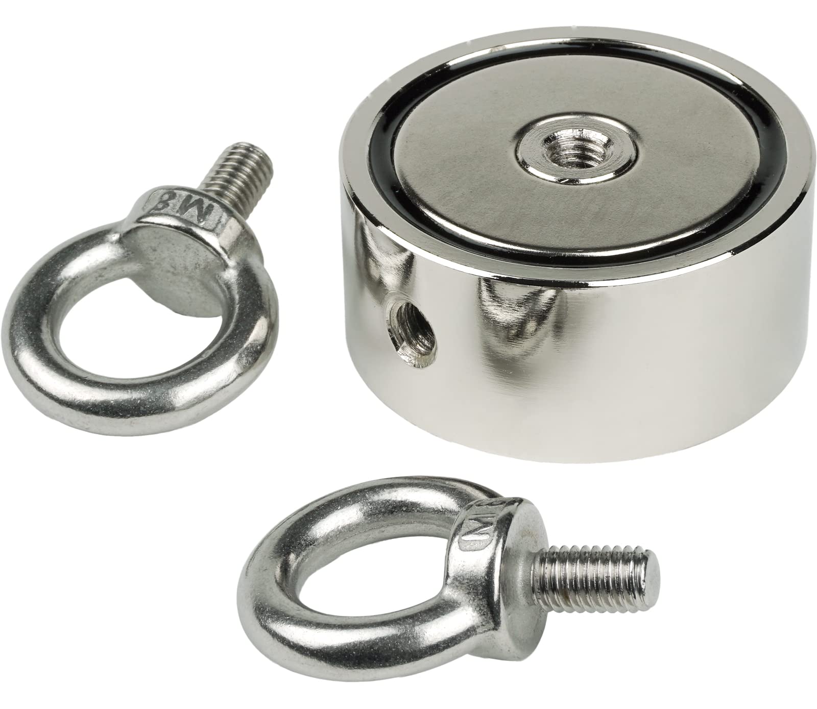 SENSEI Kit de Pêche à l'Aimant, Aimant Néodyme Double Face 150 kg N52 avec Accessories