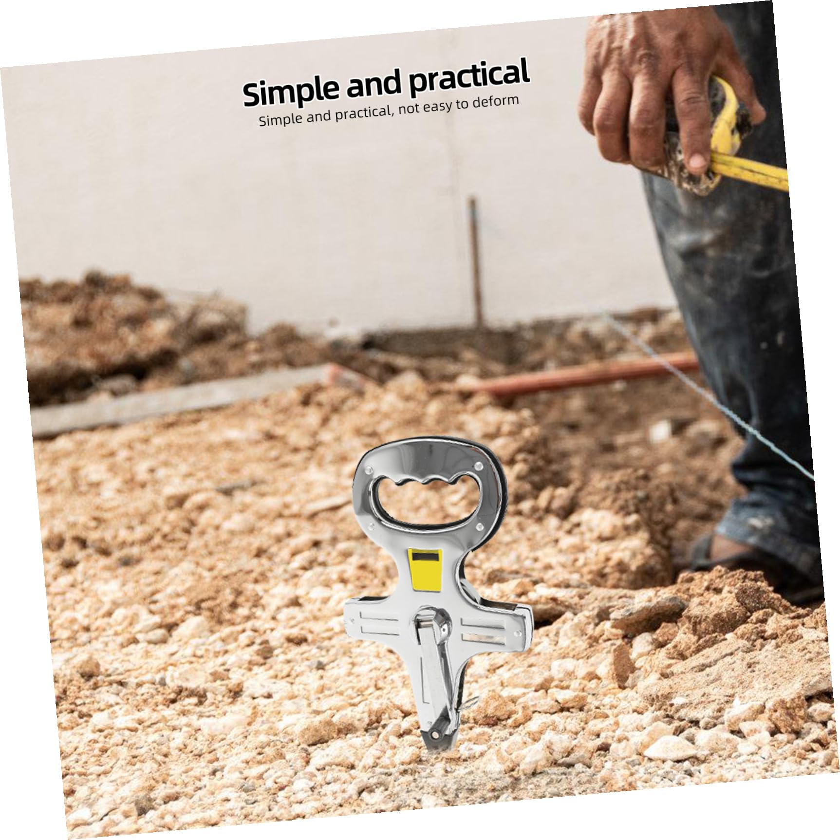 NUOBESTY Cinta Métrica De Acero De Mano Cinta Regla Metálica Para Construcción y Proyectos Diy