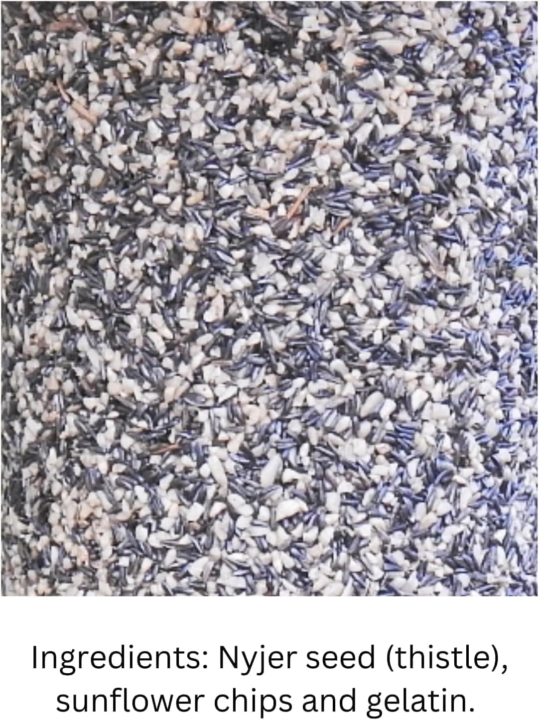 JCs Wildlife Finch Favorite Premium Bird Seed Small with Hole Cylinder (6 Cylinder)