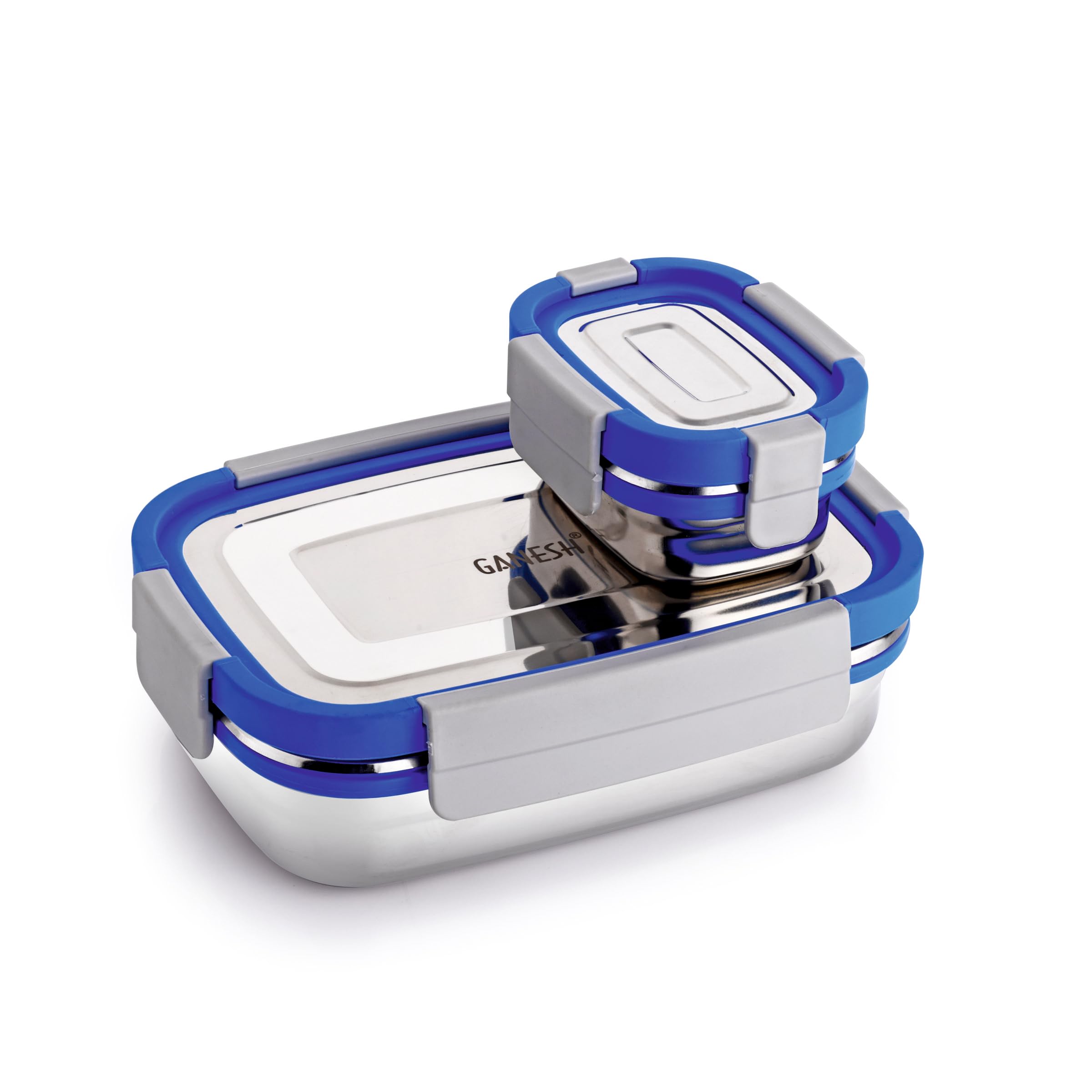 See full amazon price history chart for GANESH Shine Stainless Steel Airtight Leak-Proof Lunch Box for Office, School, Picnic - 750 ml - Blue GANESH Shine Stainless Steel Airtight Leak-Proof Lunch Box for Office, School, Picnic - 750 ml - Blue (B0D46Z2JDX) Amazon Price History, Amazon Price Tracker