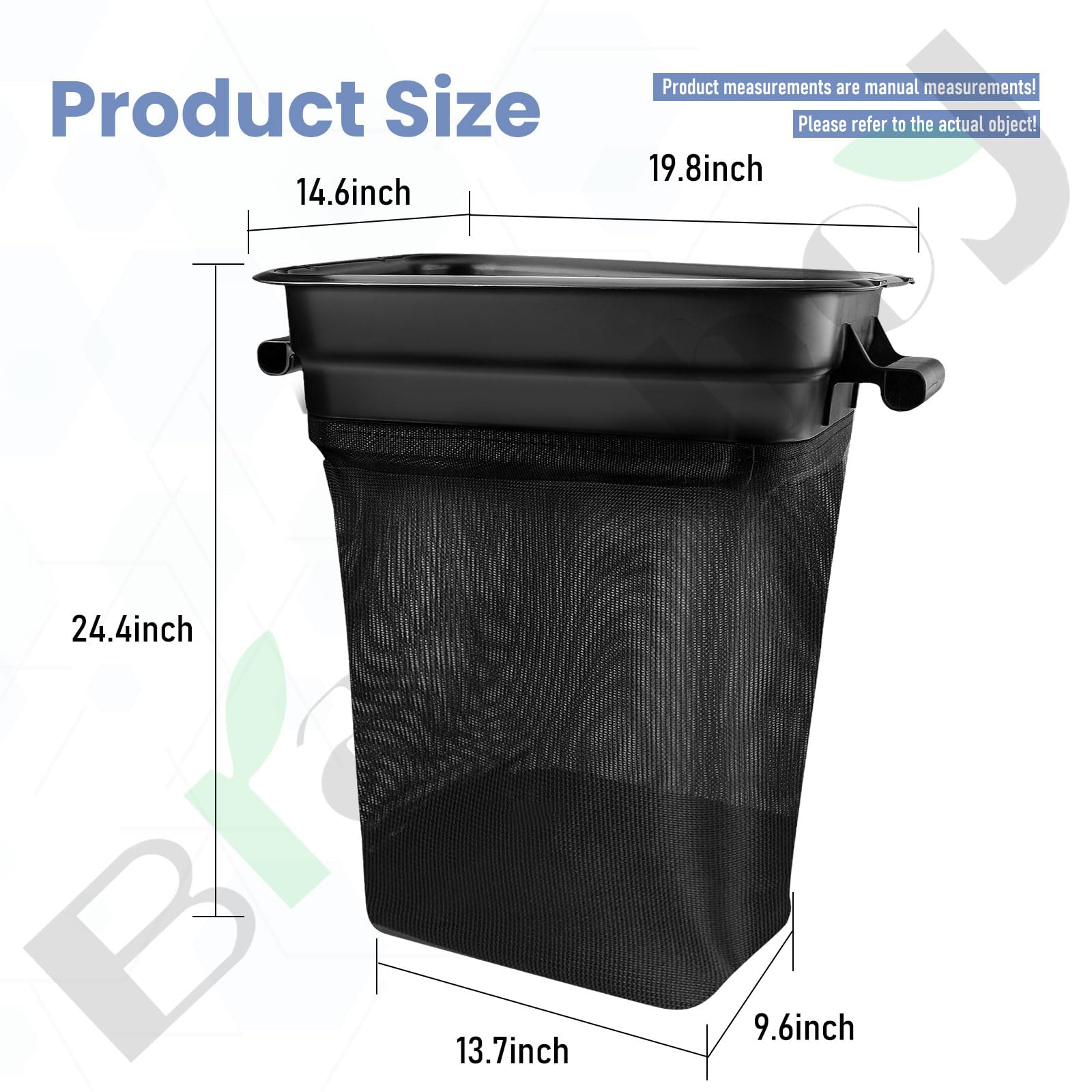 Braveboy 400226 532400226 - Bolsa de contenedor para tractor de césped compatible con Husqvarna/Craftsman/Poulan sustituye a 960730028, 966529103, G483ST, RZ30, RZ3016 para cortadoras de césped Dixon