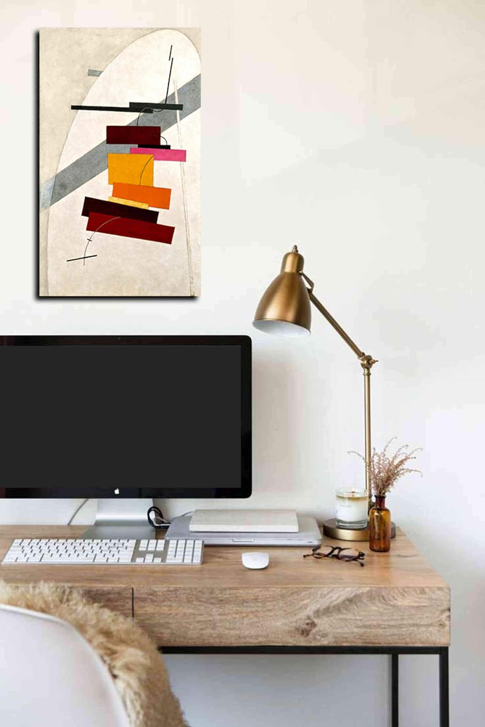 Epic Graffiti 'Untitled' by El Lissitzky Canvas Wall Art, 12" x 20"