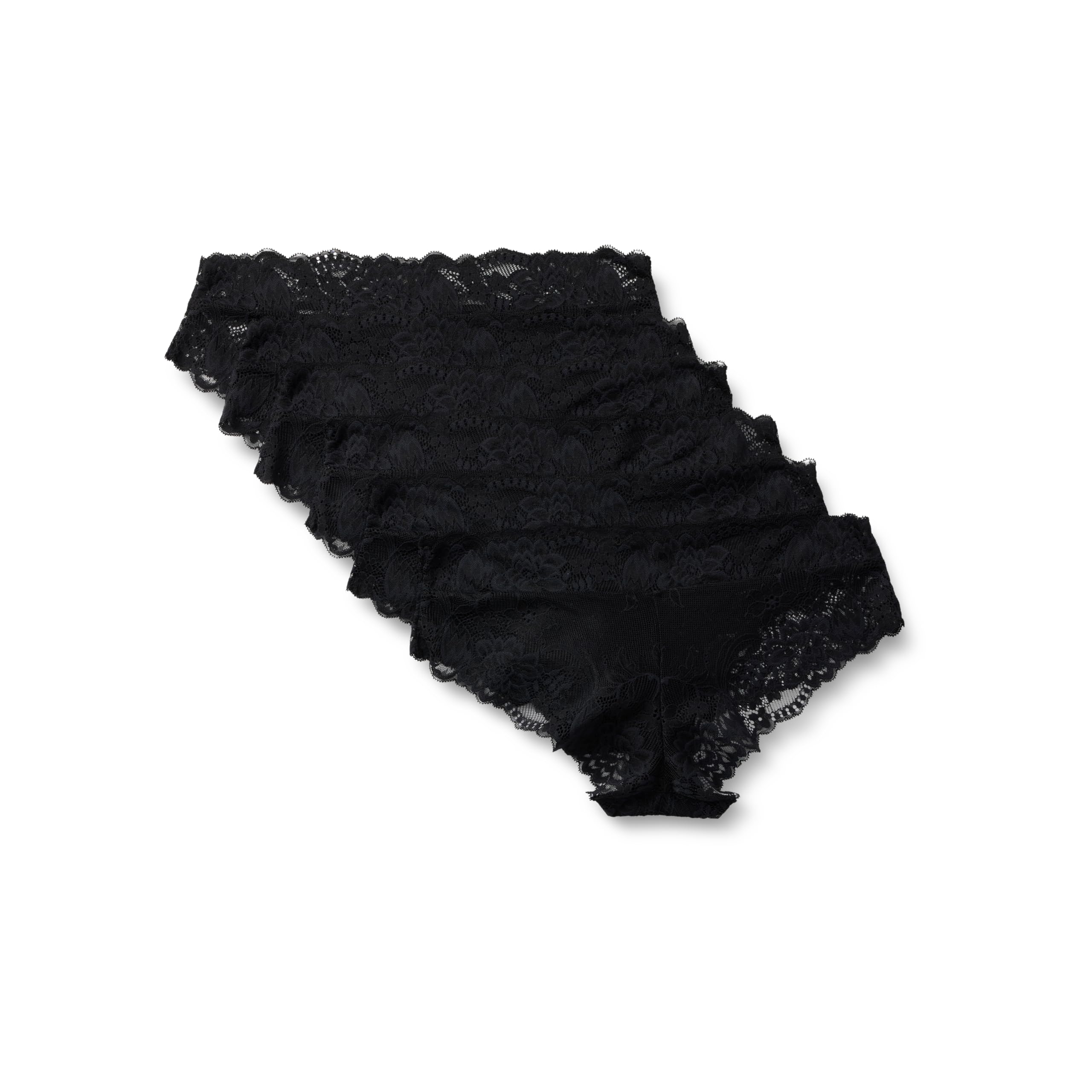 Amazon Essentials Damen Hipster aus Stretch-Galloon-Spitze, 6er-Pack