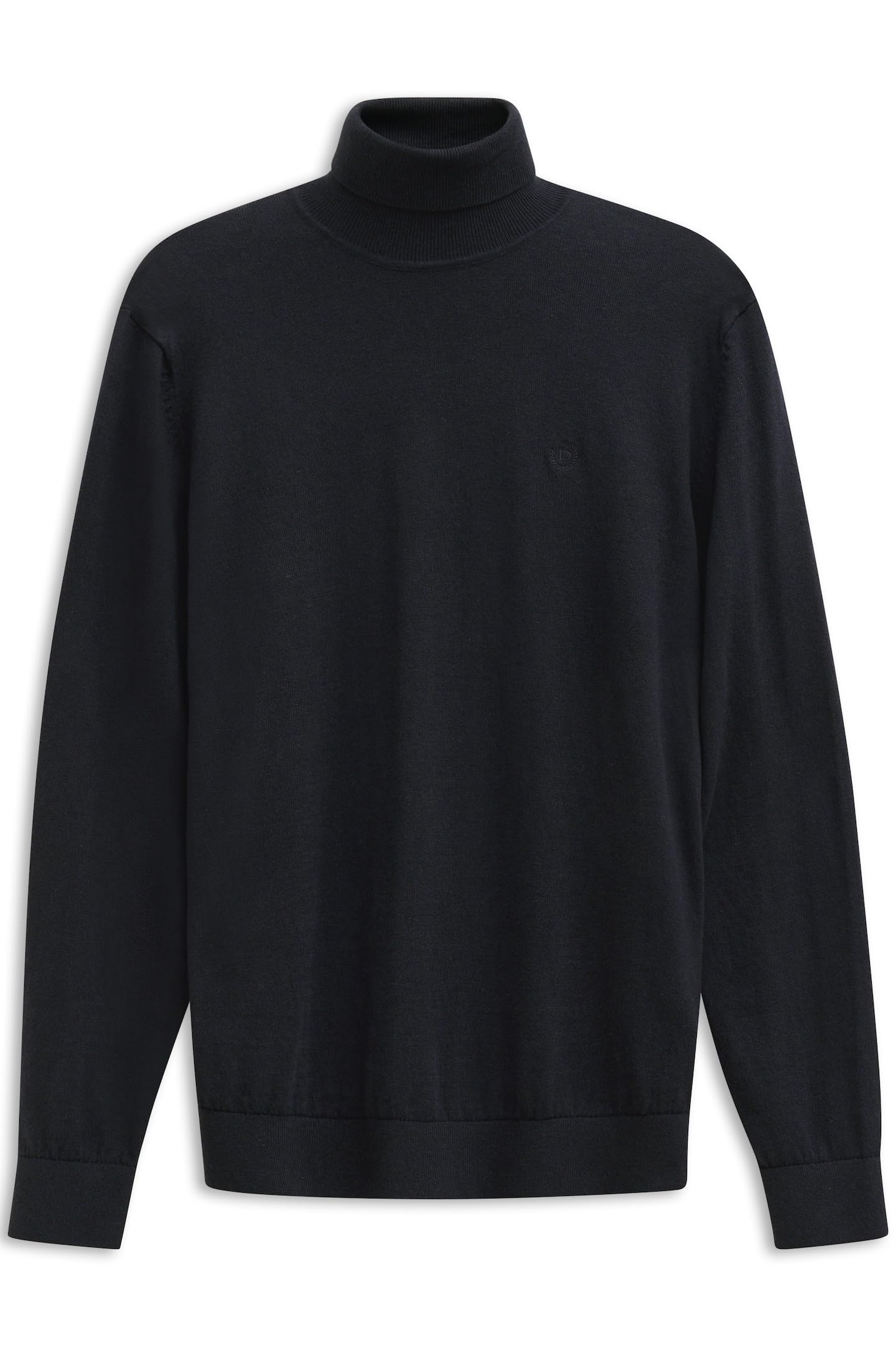 bugatti Herren Rollkragen Pullover 7700-85520D | Regular Fit Baumwolle-Kaschmir-Mix Strickpullover weich warm zeitlos