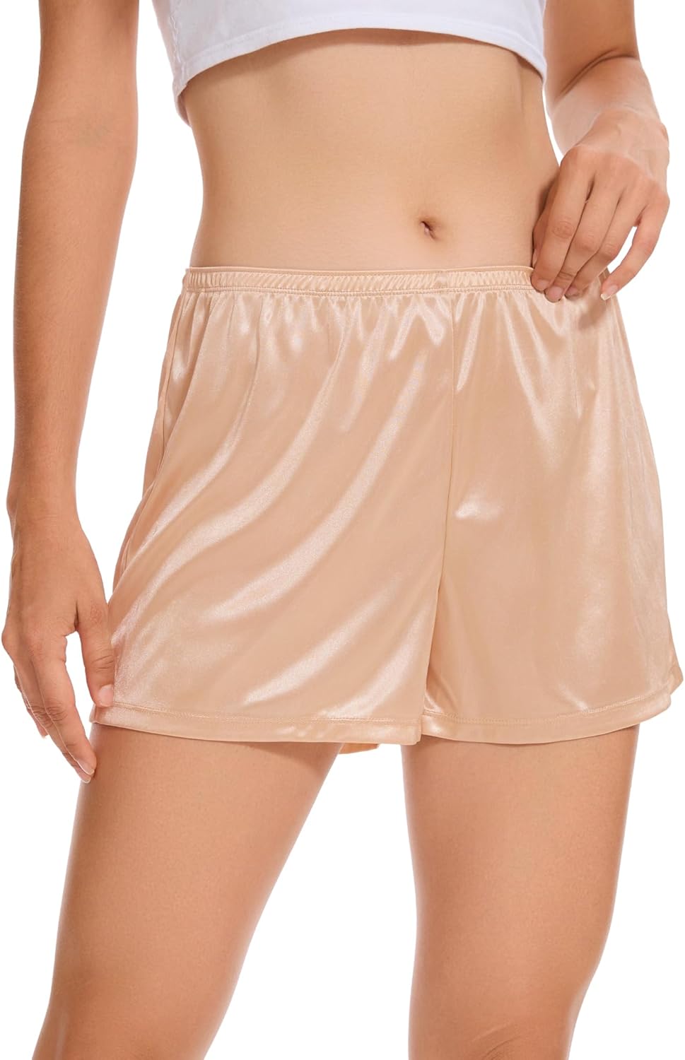 GYS Slip Shorts Culotte for Women Underwear Soft and Smooth Anti Chafing Pettipants