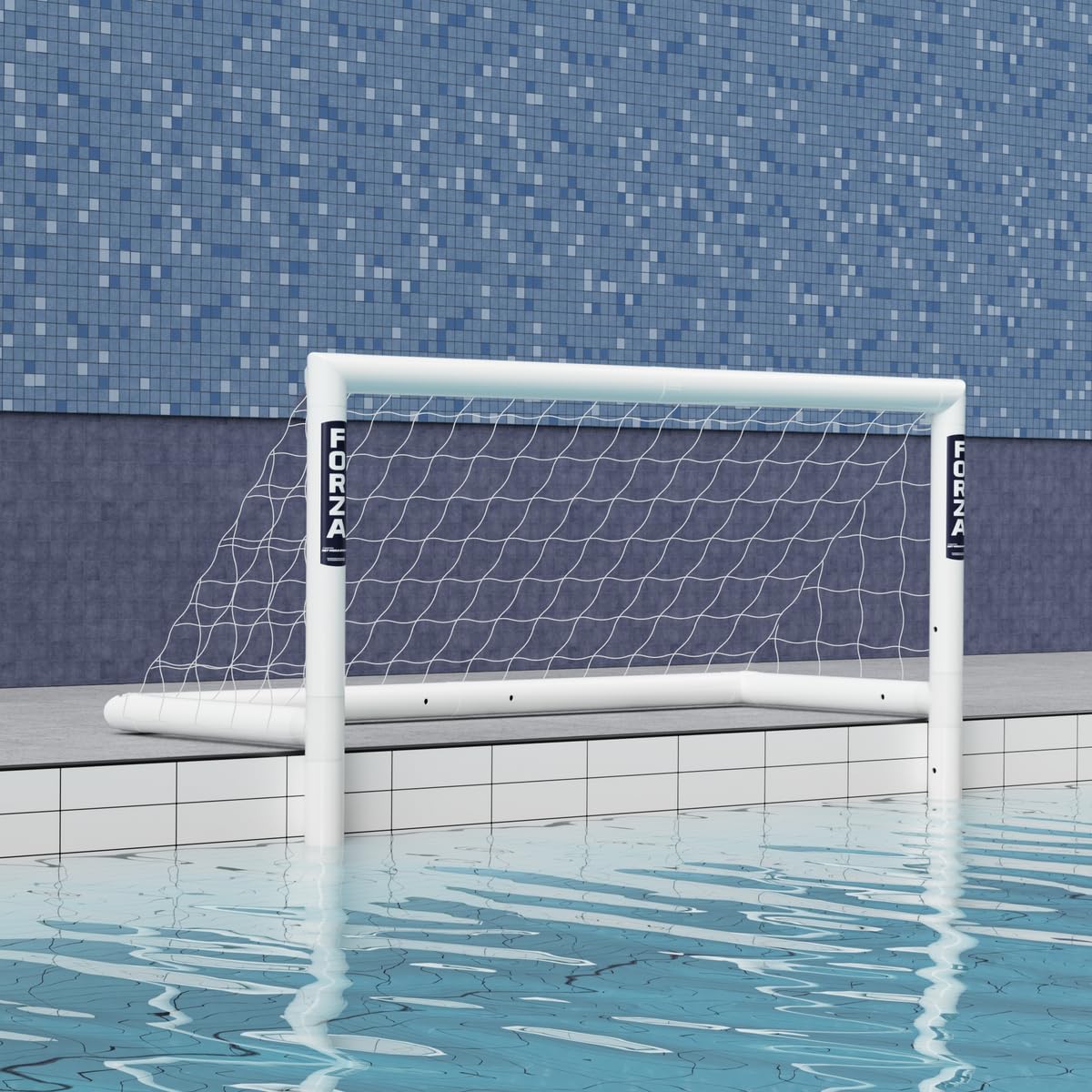 FORZA But de Water-Polo en PVC - uPVC Ultra-Durable | Tailles Réglementaires