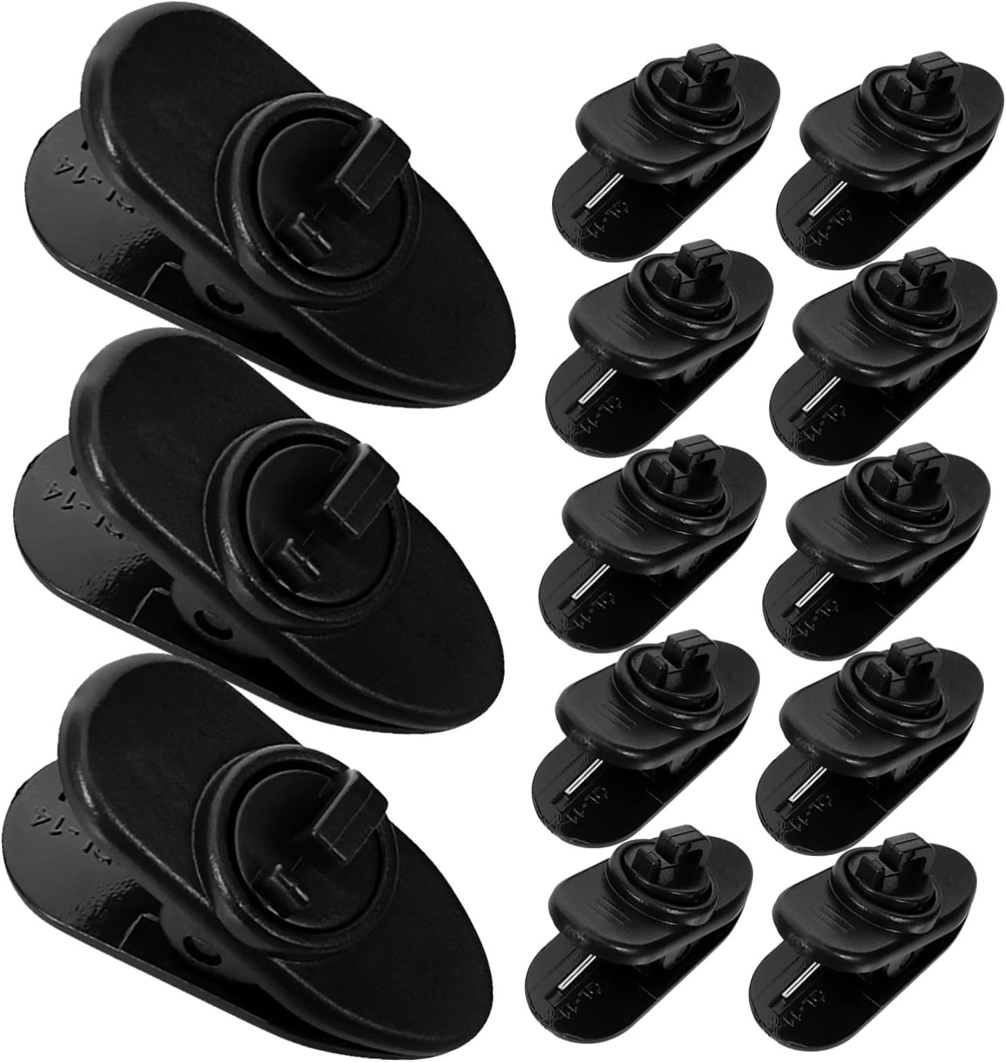 30pcs Small Lapel Microphone Clips Mini Mic Tie Clips for Lavalier Microphones Suitable for Interview and Podcast Accessories