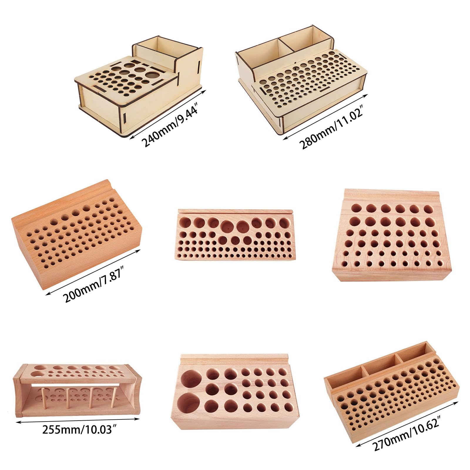 Utensile Per Lucidare Bordi In Pelle - Legno Ebano Per Fai Da Te - Foto 5