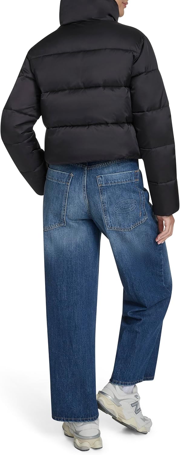 Champion womens Cropped Puffer Jacket - Image 4