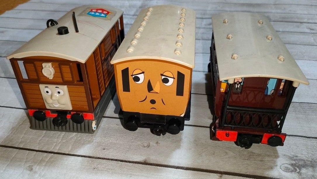 Amazon | きかんしゃトーマス しゅっぱつしんこうシリーズ トビー他 5