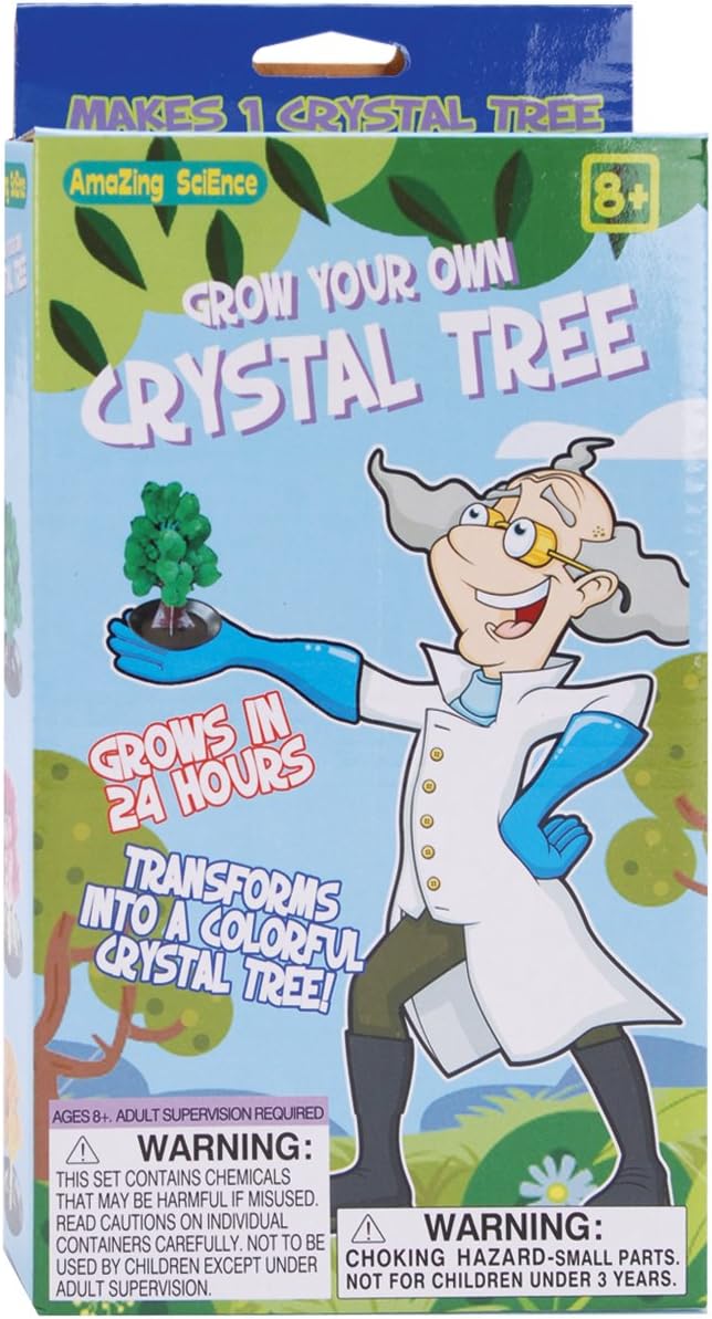 The Philadelphia Group Mad Science Grow Your Own Crystal Tree Kit
