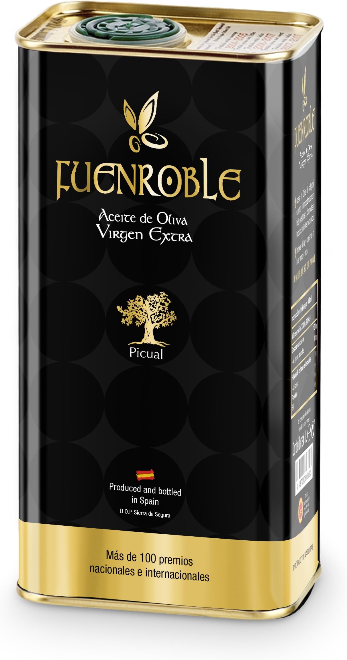 Fuenroble Extra Virgin Olive Oil - 1 liter tin by Comida Espana