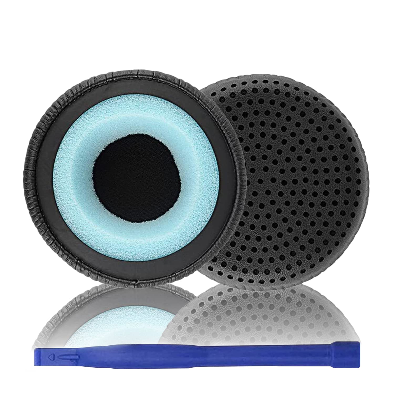 Grind 交換用イヤーパッドイヤークッションイヤーカップイヤーカバー修理部品コンパチブル Skullcandy Grindワイヤレスヘッドフォン(ブラック)