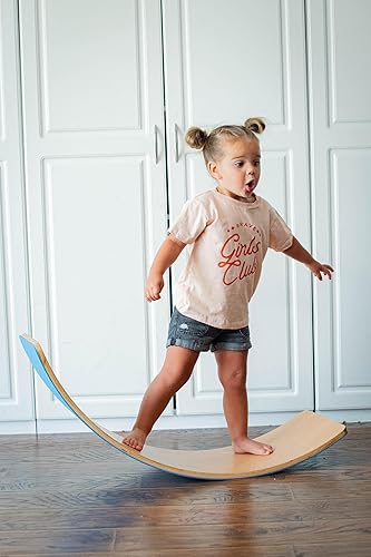 Miniatura 4 de Wooden Balance Board Kids, 37" Natural Wobble Board Wooden Toys for Toddlers Kids & Adults, Birthday Gifts for 3 4 5 6 7 8 Year Old Boys Girls Kids