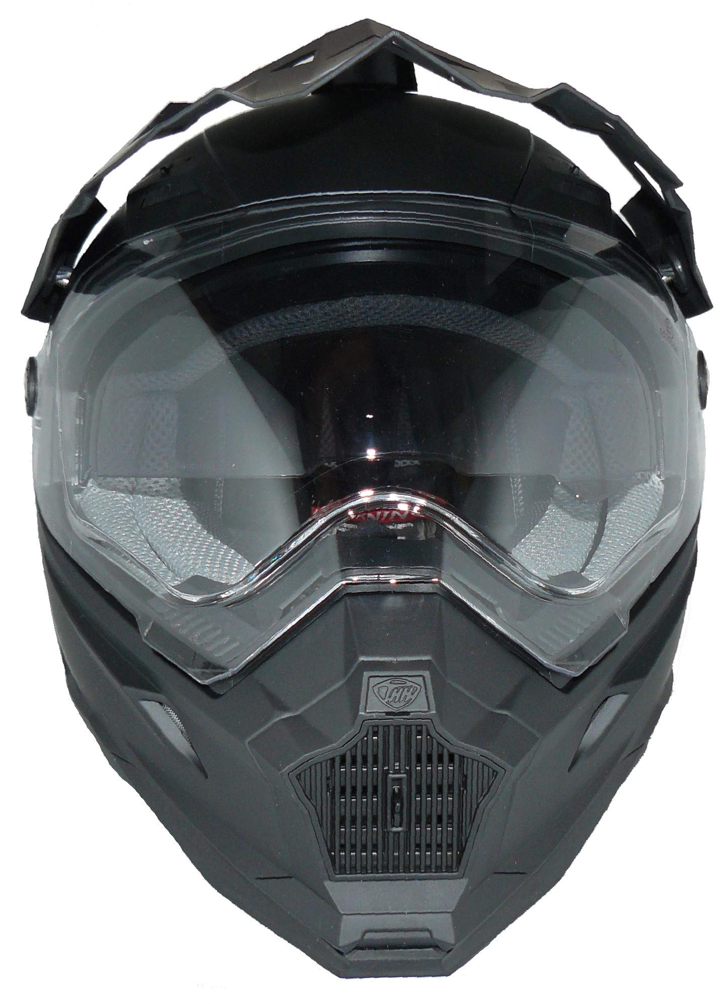 protectwear - Casco cross Casco enduro Casco moto con visiera parasole integrata e visiera THH-TX28-M
