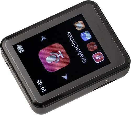 Miniatura 5 de Reproductor de video musical, pantalla táctil de 1.8 pulgadas, reproductor de MP3 MP4 digital, pequeño sonido portátil HiFi sin pérdidas con clip