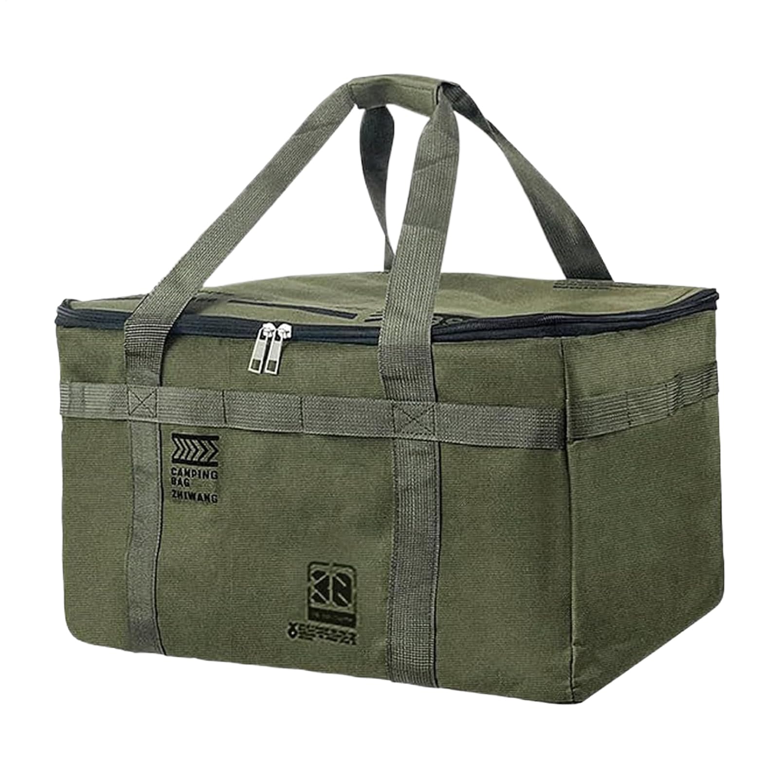 一般的なキャンプオーガナイザー – 防水大容量収納 – キャンプキッチンオーガナイザーユーティリティトートバッグ – 備品食器類アウトドア旅行ハイキング登山釣り狩猟用