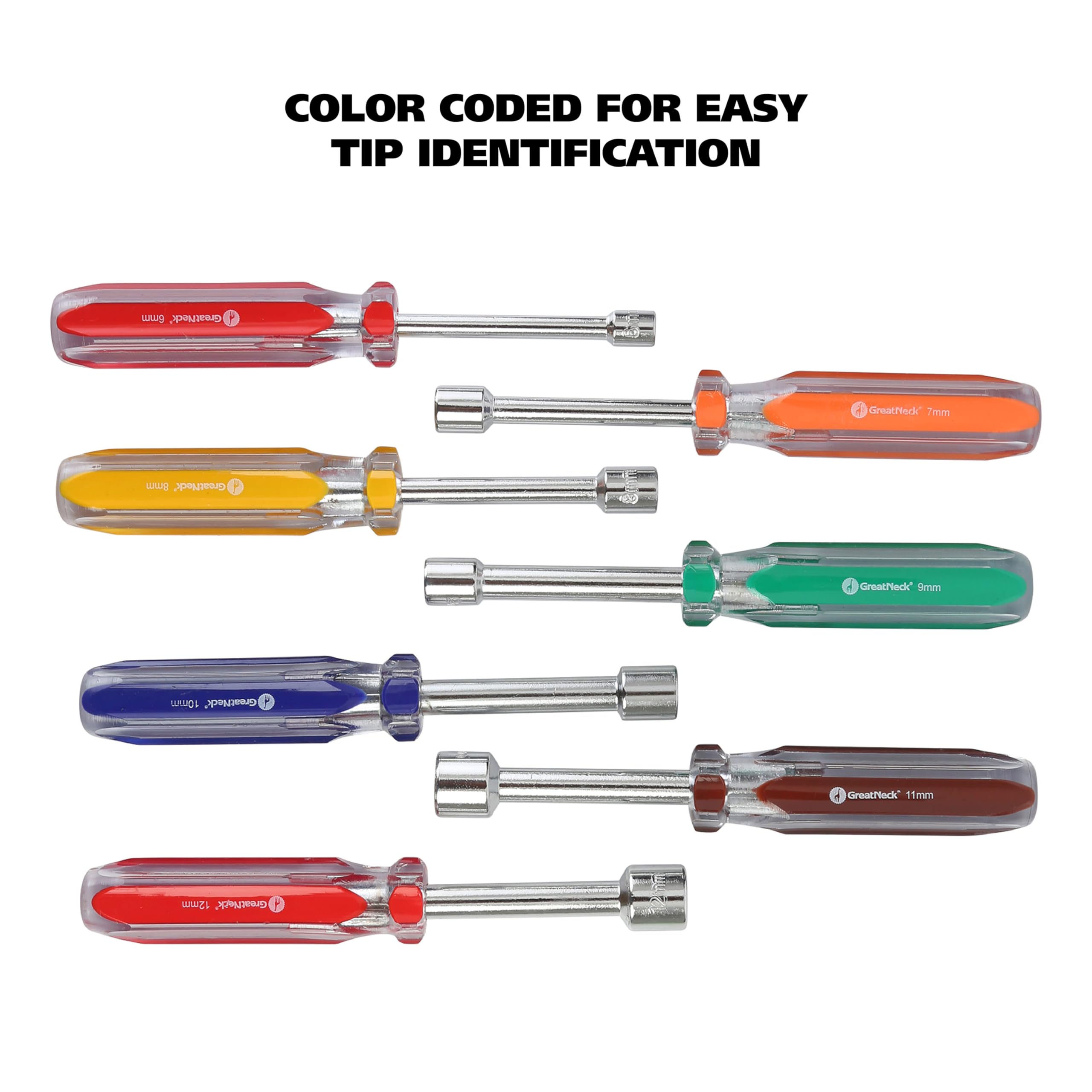 Craftsman Screwdriver Set Great Neck 7-Piece Nut Driver Set - Color ...