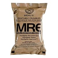 Vista 11 de MRE ricos en nutrientes - Comidas portátiles de supervivencia alimentaria - Larga vida útil lista para comer raciones de alimentos de emergencia