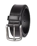 mens Casual Leather Stitched Belt