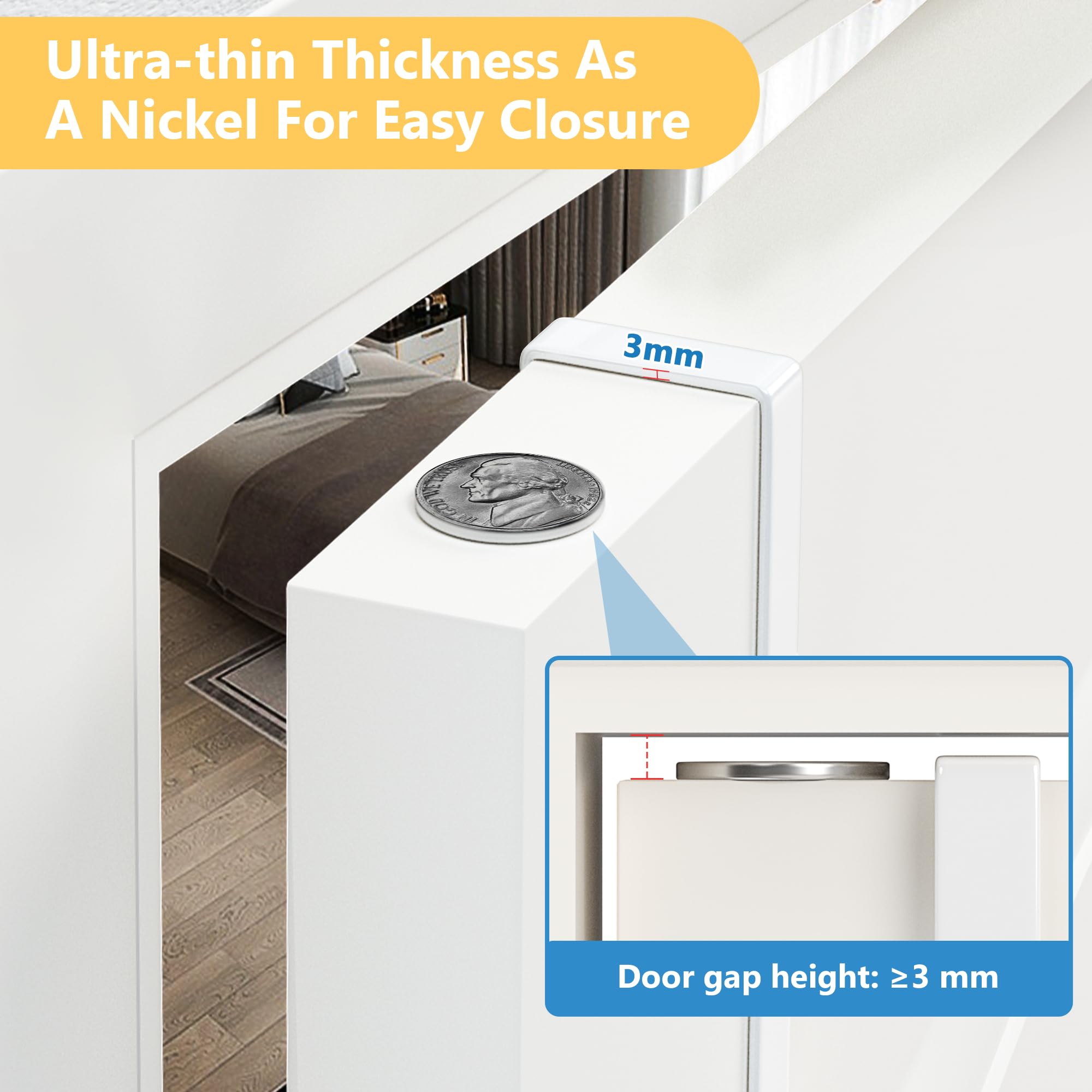 6" Over The Door Hooks - 10 Pack -6