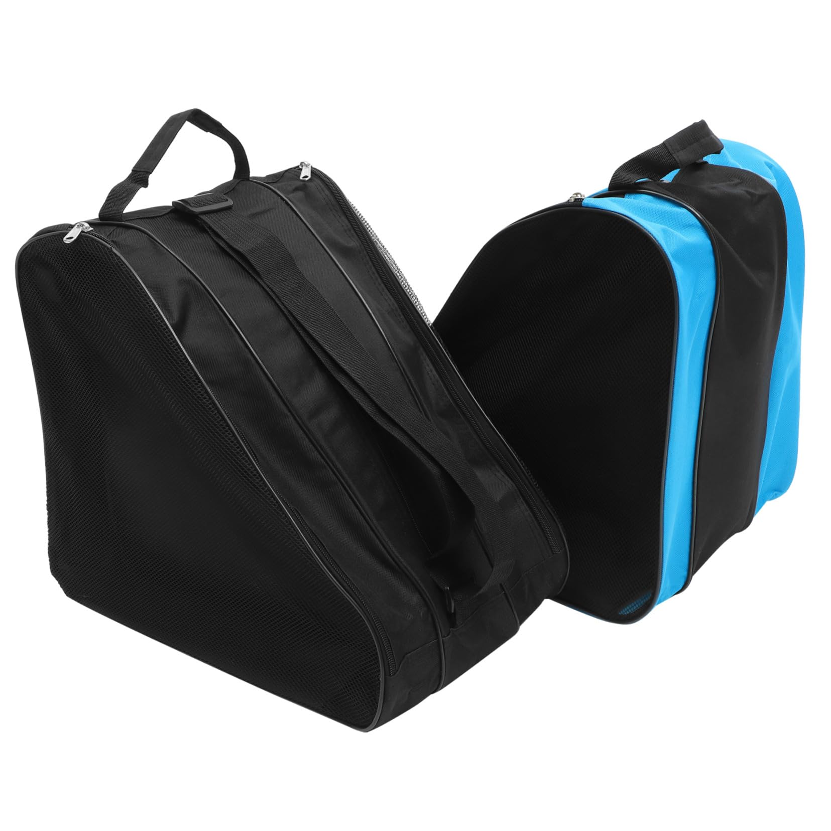 Mikikit Borsa Per Pattini a Rotelle Cerniera 2 Pezzi, Resistente e Traspirante, Custodia Porta Pattini e Scarpe Da Skate Per Trasporto e Protezione Sport All’aperto