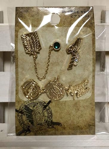 Amazon Usj 進撃の巨人 ピアス セット クールジャパン アクセサリー 自由の翼 立体機動装置 アニメ 萌えグッズ 通販