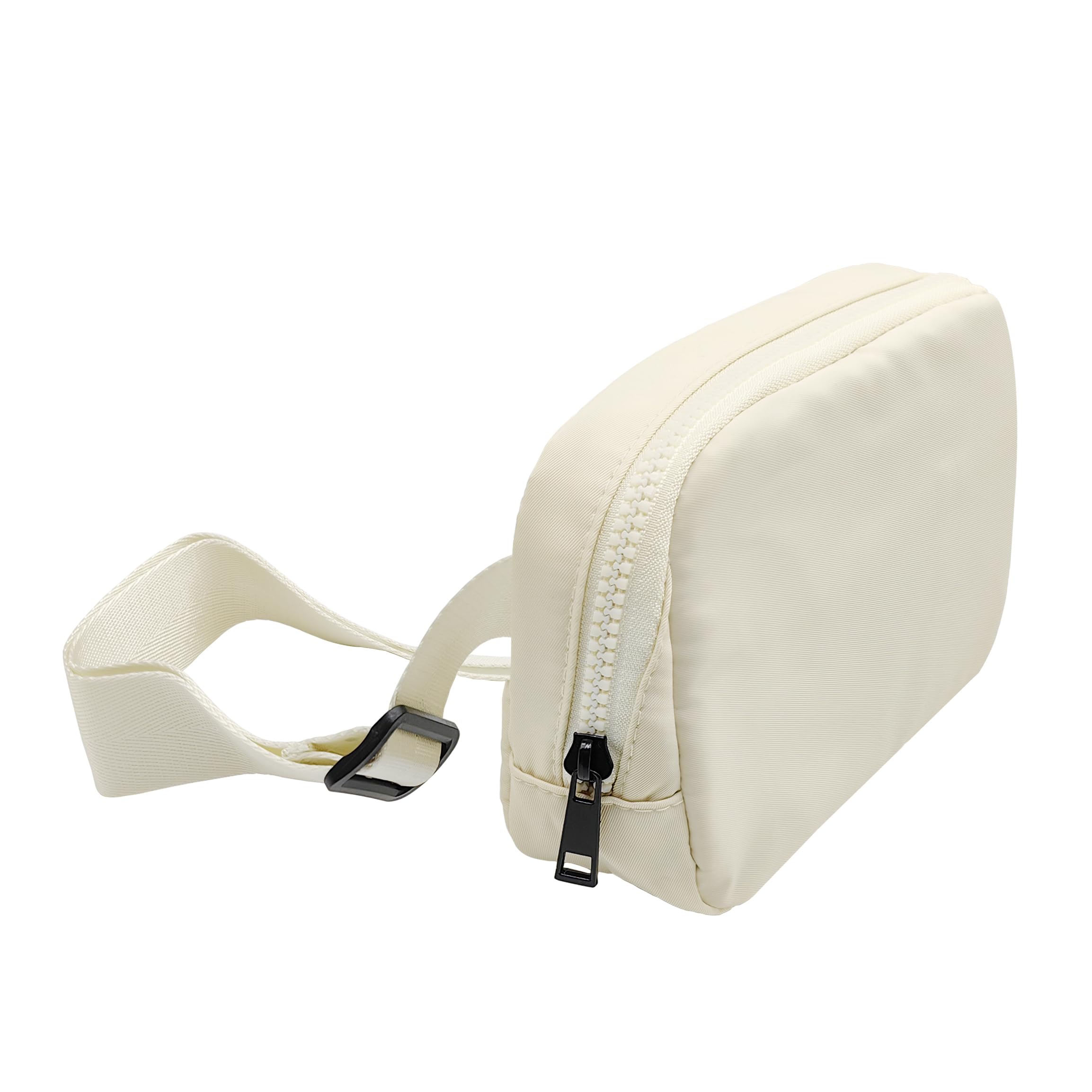 Fanny Belt Pack for Women Crossbody Bag for Sports Adjustable Strap (Beige)