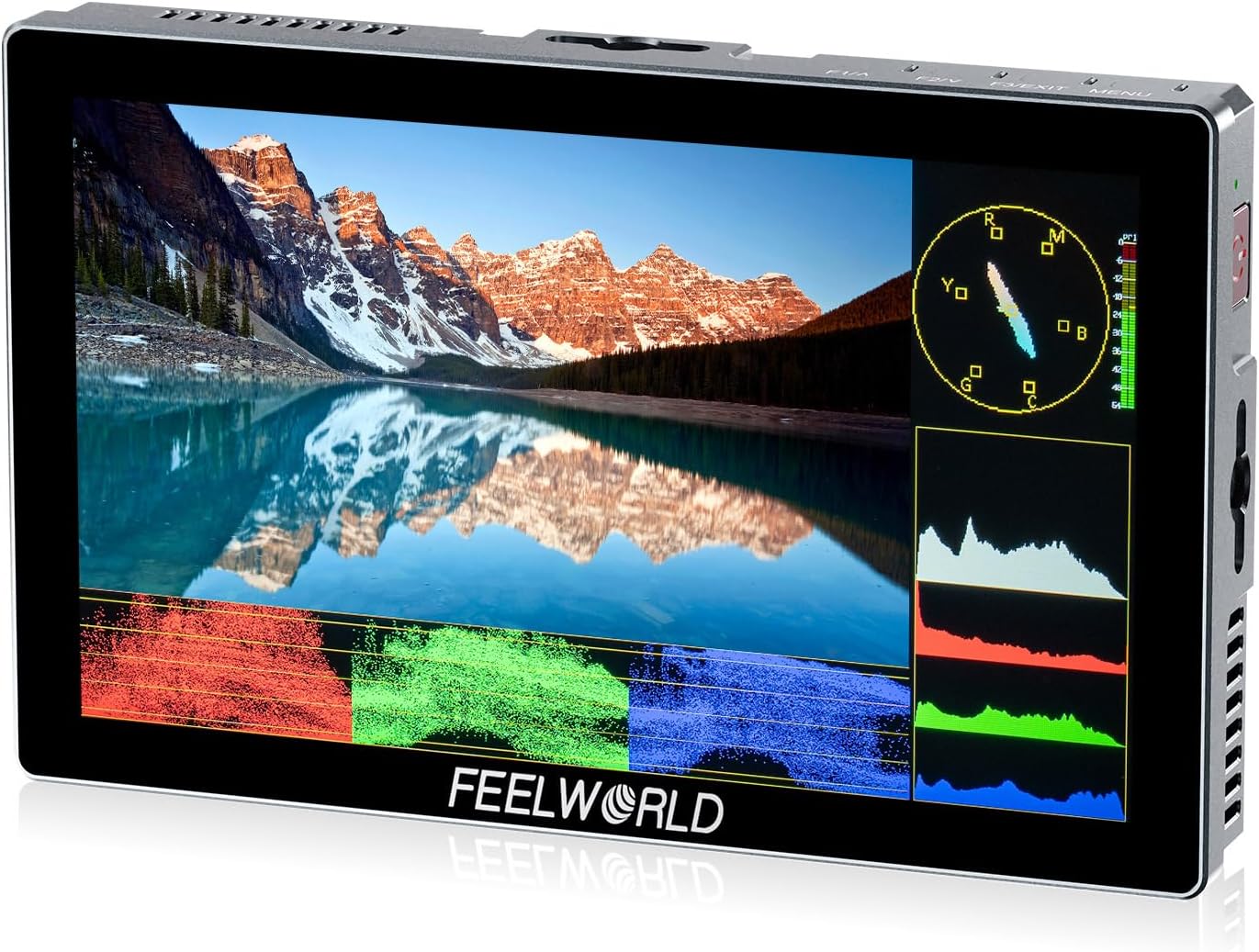 FEELWORLD P6X 5.5" Aluminum DSLR Camera Field Monitor Touch Screen 4K HDMI