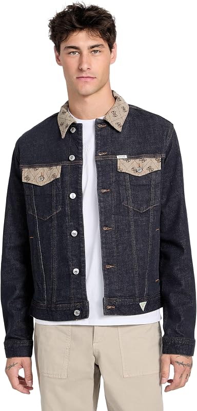 GUESS Men's Eco Dillon Denim Jacket