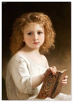 Amazon.co.jp: ポスター ウィリアム アドルフ ブグロー 『物語の