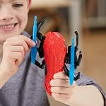 Marvel Spider-Man Thwip Blast Spider-Man Action Figure with Accessories, 11-Inch-Scale (27cm) Super Hero Toys for Kids Ages 4 and Up