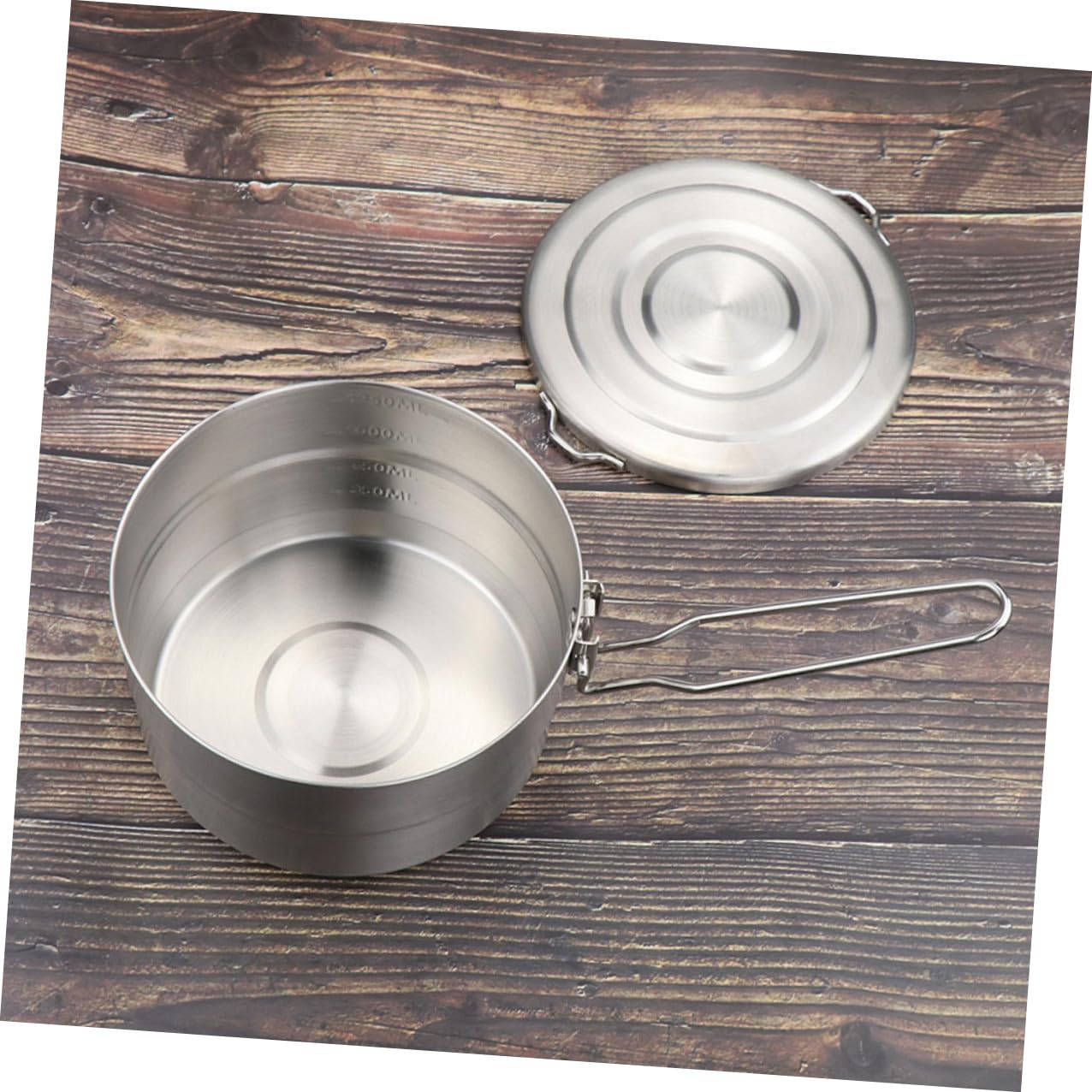 Portapranzo Bento Rotondo 1 Pz in Acciaio Inox Argento | Design Sigillato, Portatile e Compatto, Leggero per Picnic e Asporto, Stile Semplice per Adulti e Ragazzo Ragazza