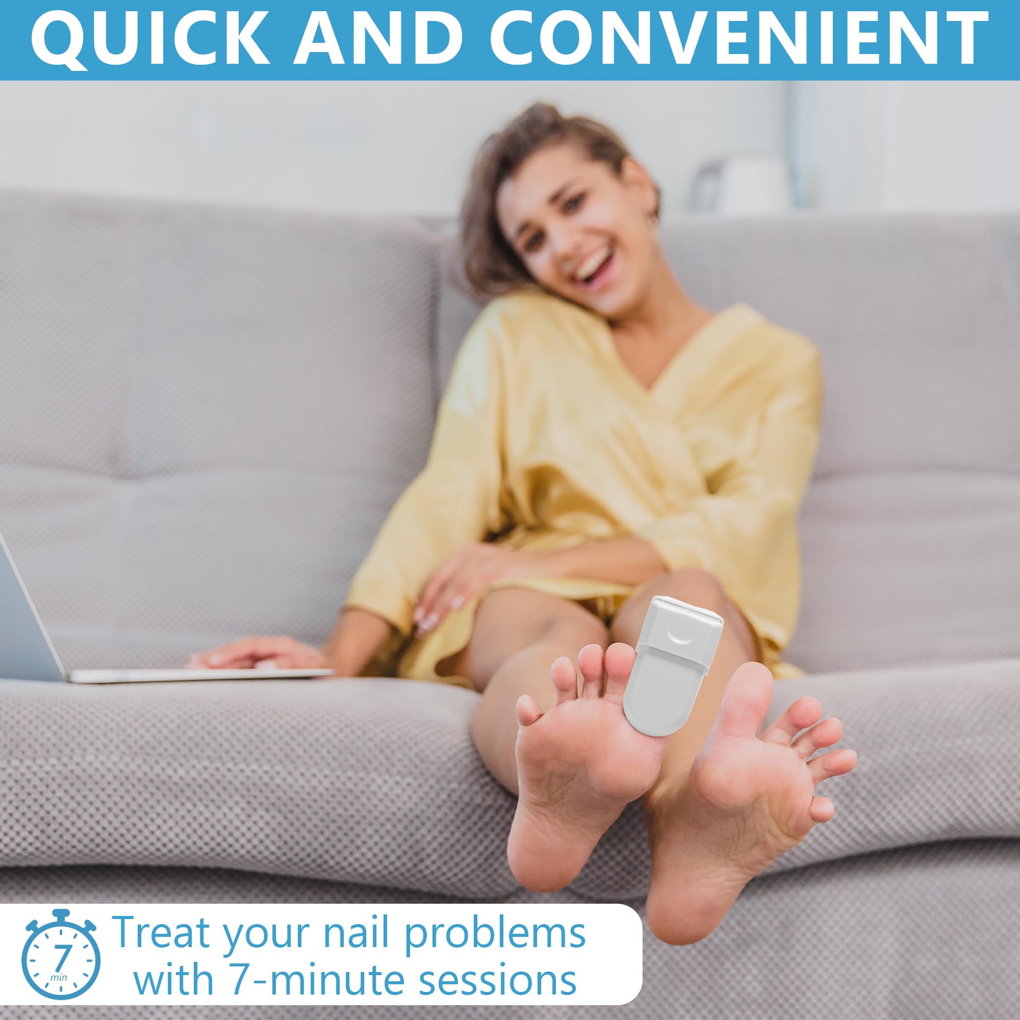 Toelight Nail Light Therapy by Tilcare - Fungal Nail Laser with