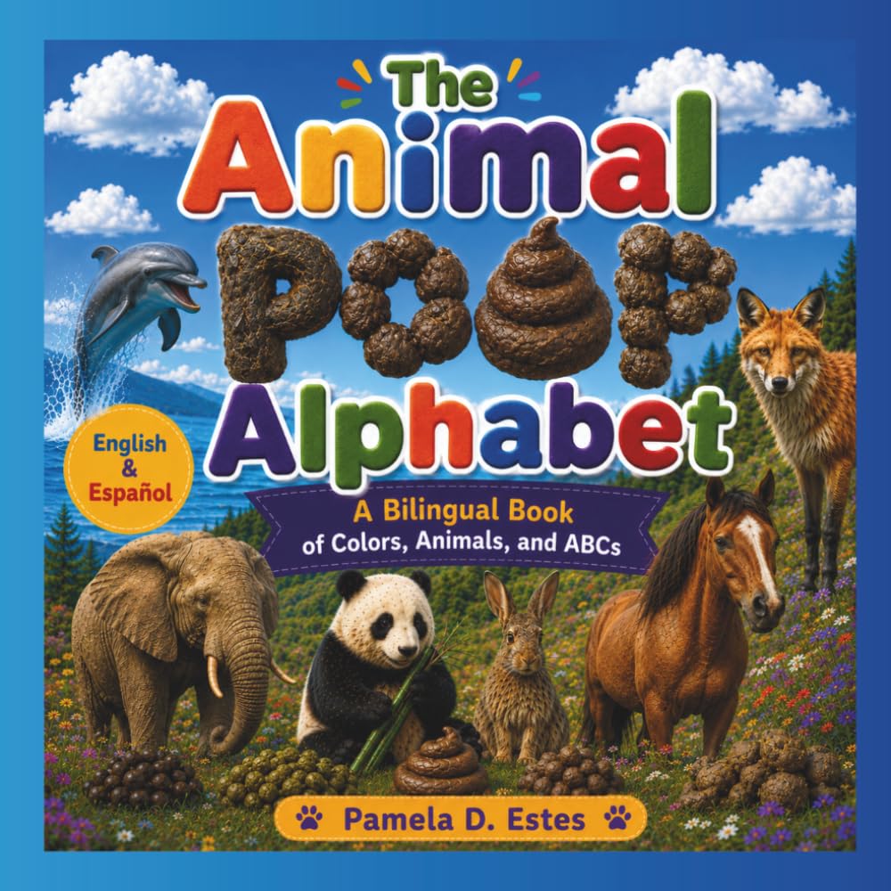 The Animal Poop Alphabet: A Bilingual Book of Colors, Animals, and ABCs