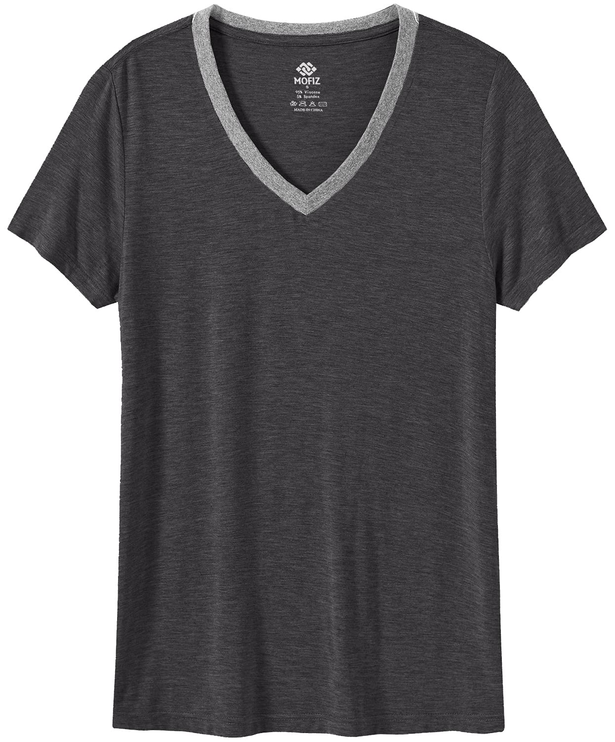 MoFiz Pijamas Mujer Verano Suave Conjunto de Pijama Corto Ropa de Dormir 2 Piezas Shorts y Camiseta