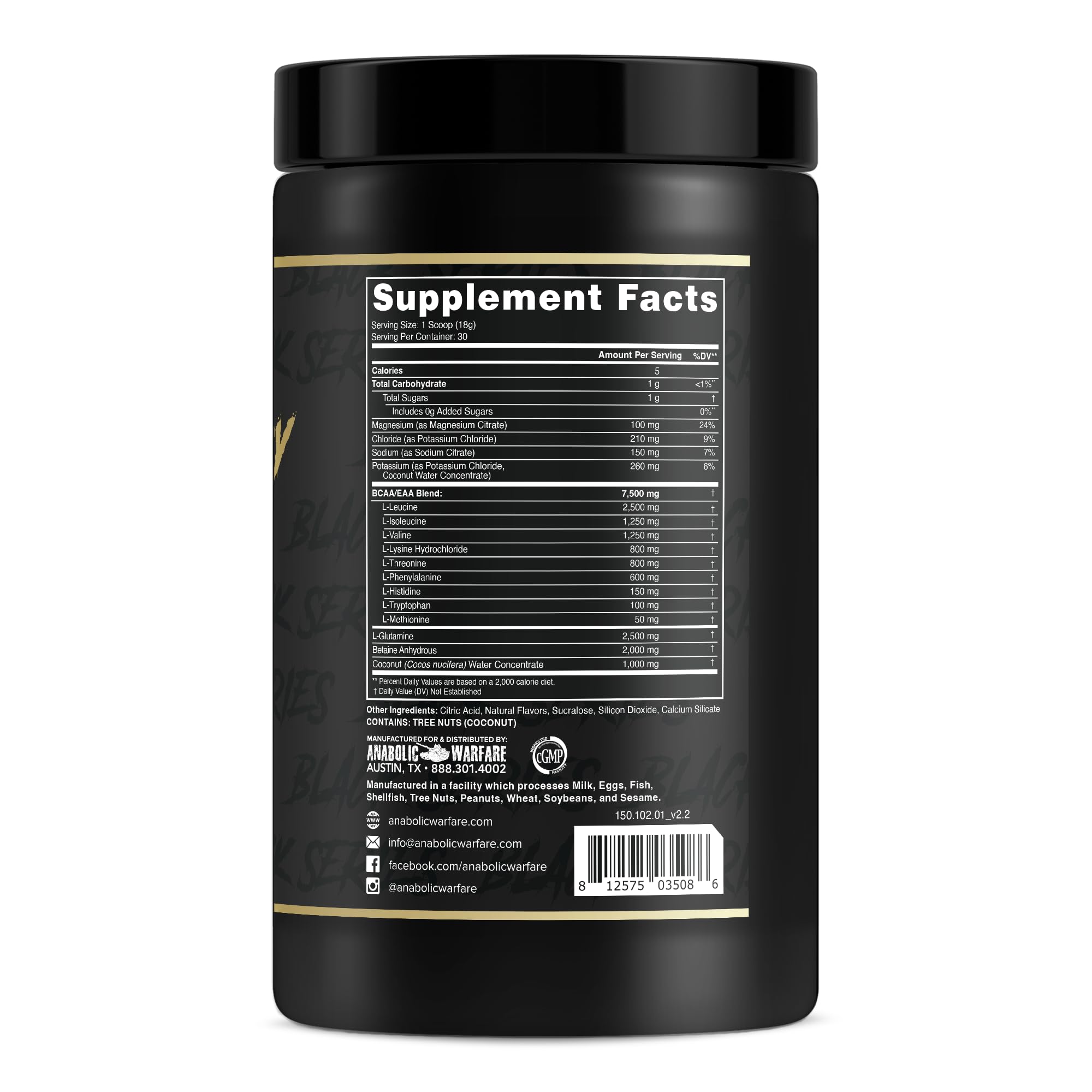 Anabolic Recovery, Essential Amino Acids, Post Workout Recovery, Premium Hydration, Build Muscle* (Tropical Tornado, 30 Servings) — Amazon image 3