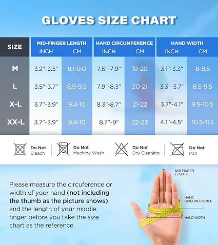 -10℉ Waterproof Winter Gloves for Men & Women, Breathable Thermal Gloves, 5-Layer Touch Screen Cold Weather Gloves - Image 5