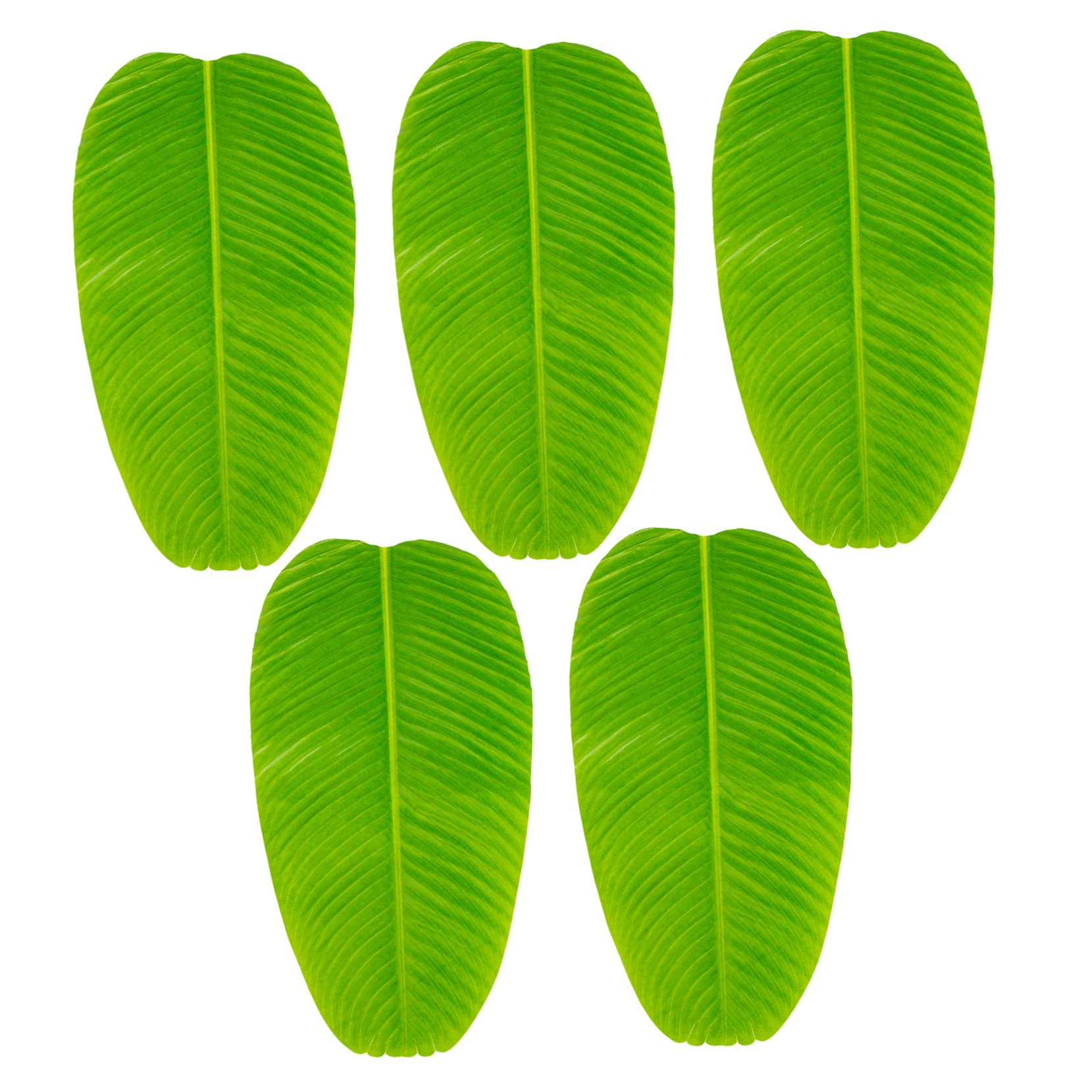 Zerodeko 10piezas Manteles Individuales Plátano Artificiales De Decoración Elegante para Cocina y Restaurante