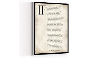 If Poem Wall Art Canvas