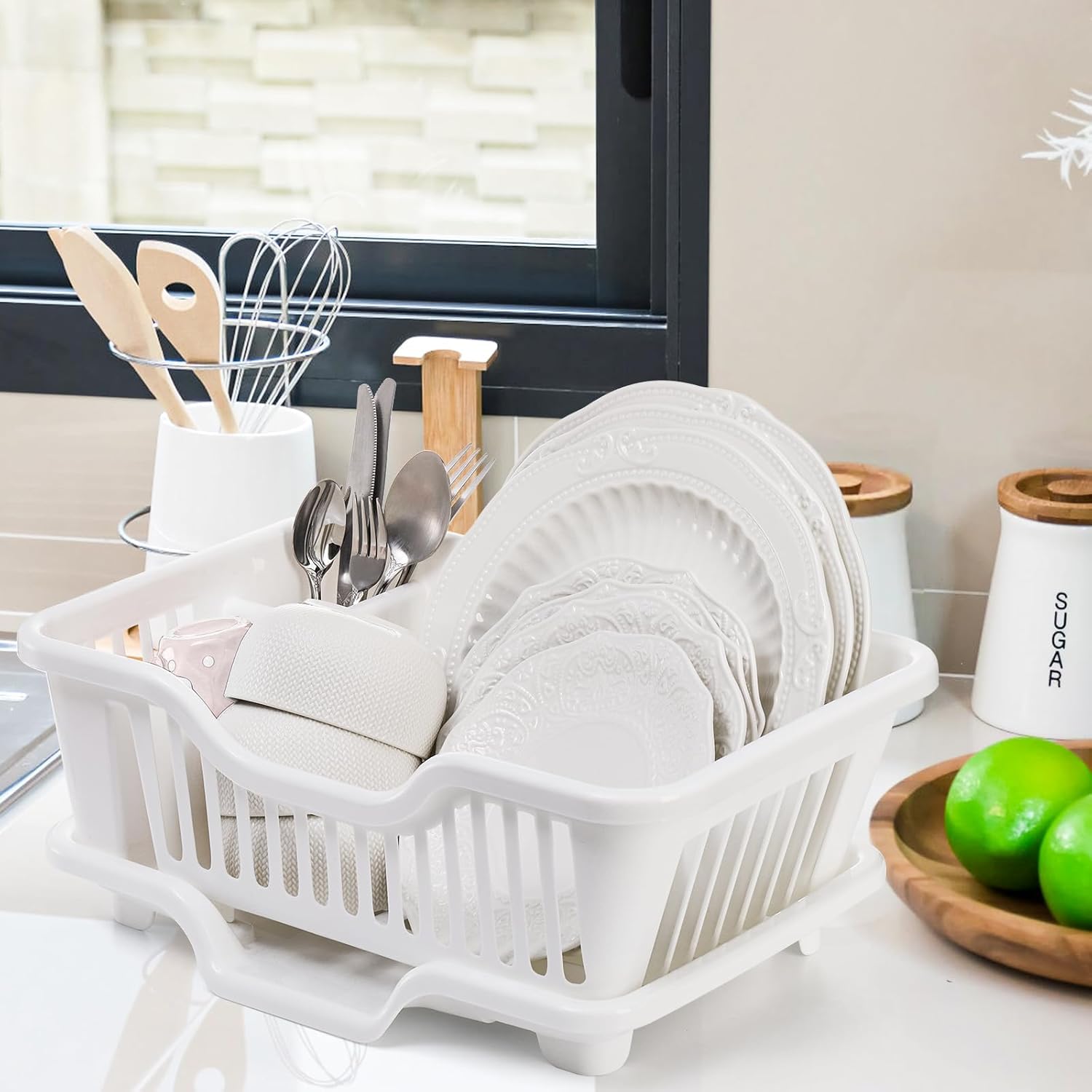 TASMAX Utensil Drying Rack - Keep Dishes Organized -7 TASMAX Utensil Drying Rack - Keep Dishes Organized -7