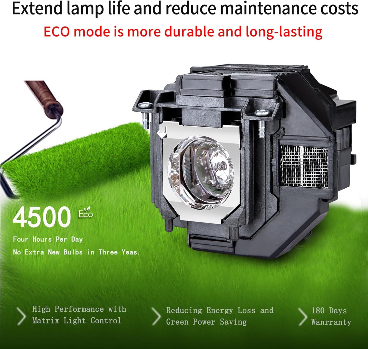 YOSUN Projector lamp for Epson-Elplp97-V13h010l97 PowerLite Home Cinema ex3280 ex5280 ex7280 ex9230 ex9240 880x 119W 2200 2250 2350 Replacement lamp Bulb with Housing