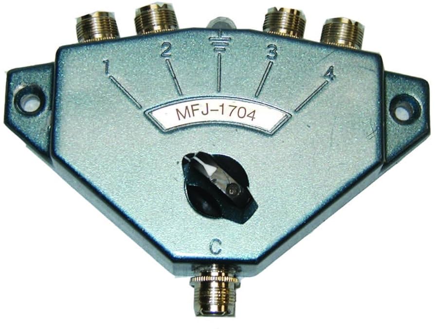 ◆STANDARD 430MHz UHF FMトランシーバーC401【12】◆ Hi Power Antenna Switch for Amateur/CB/Two-Way Radios - 4