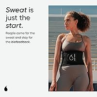 Vista 3 de Sports Research® Sweet Sweat Waist Trimmer Pro Series - Shapewear Fitness Belt w/Adjustable Straps for a Tighter Support