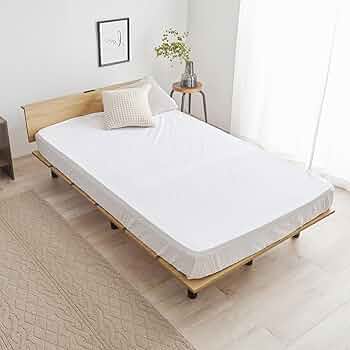 キズ小　セミダブルミドルベッドフレーム　NA色 キズ小 セミダブルミドルベッドフレーム NA色 キズ小 セミダブルミドル