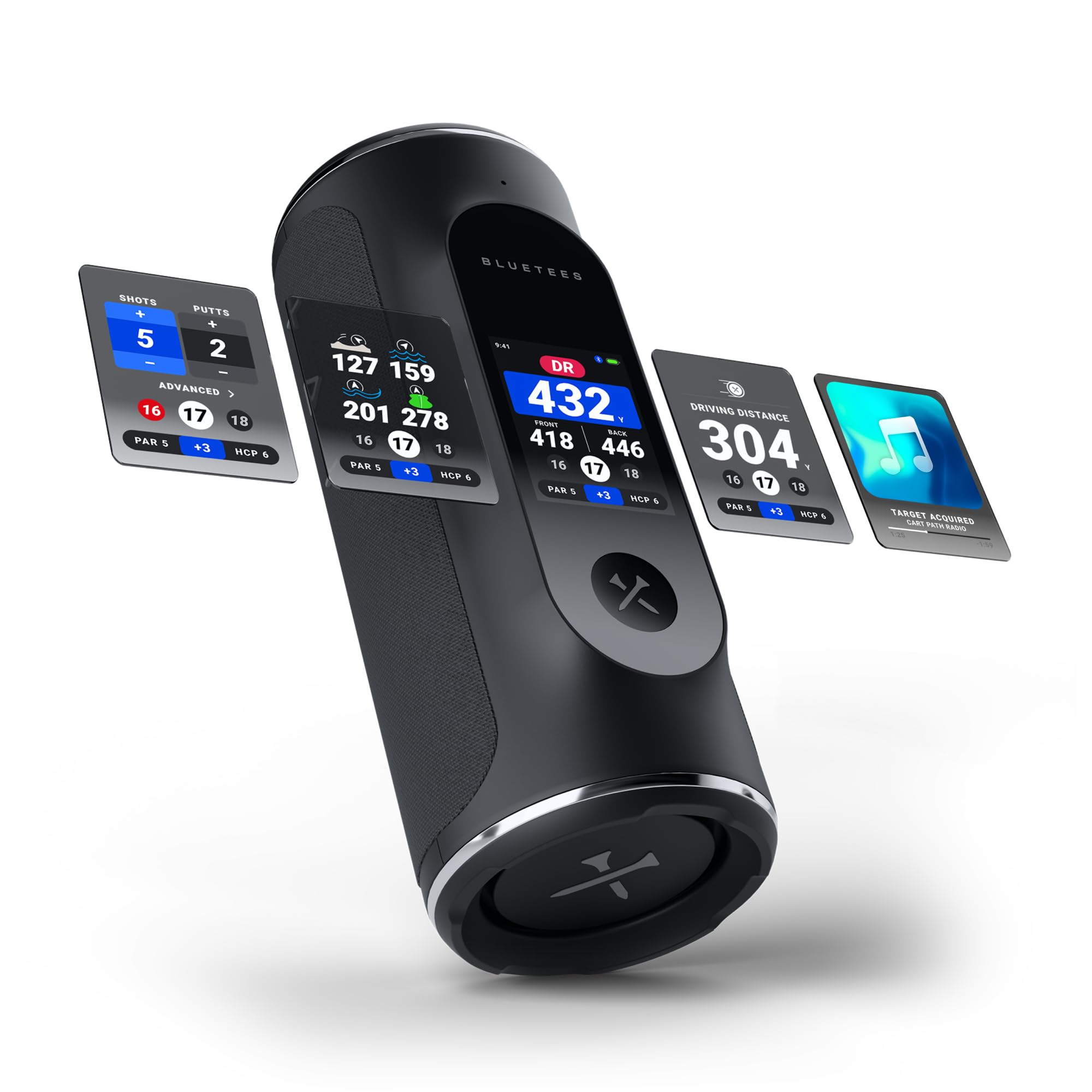 Blue Tees Golf Player Pro GPS Speaker
