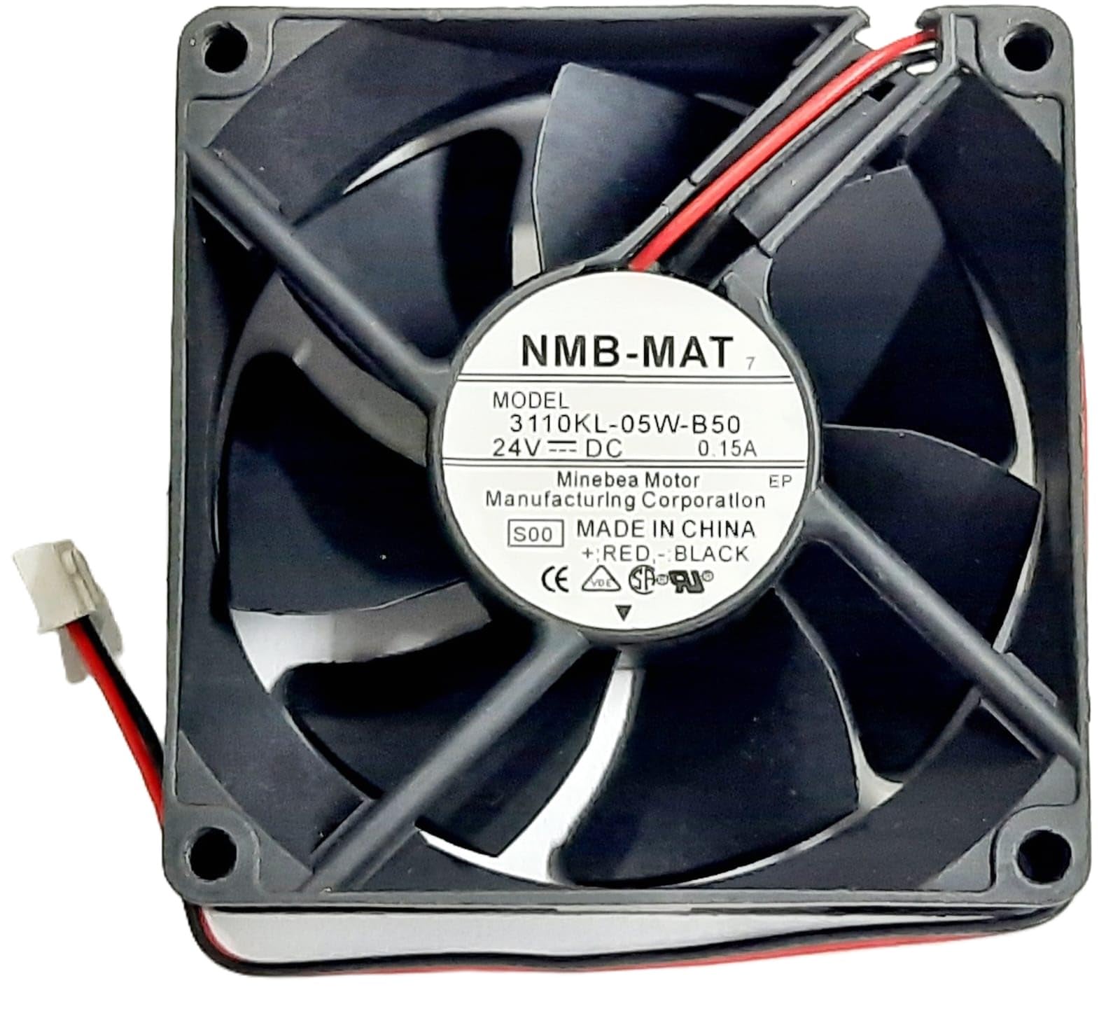 See full amazon price history chart for SMART ELECTRONICS DC 24V 0.15A 80X80X25MM 3110kl-05w-B59 Double ball inverter cooling fan Cooler (Black) SMART ELECTRONICS DC 24V 0.15A 80X80X25MM 3110kl-05w-B59 Double ball inverter cooling fan Cooler (Black) (B0CYCF74TJ) Amazon Price History, Amazon Price Tracker